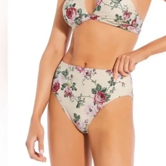 ANTONIO MELANI Floral High-waisted bottom - Picture 4 of 6